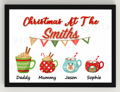 PERSONALISED FAMILY PRINT