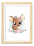 Baby Deer Nursery Print