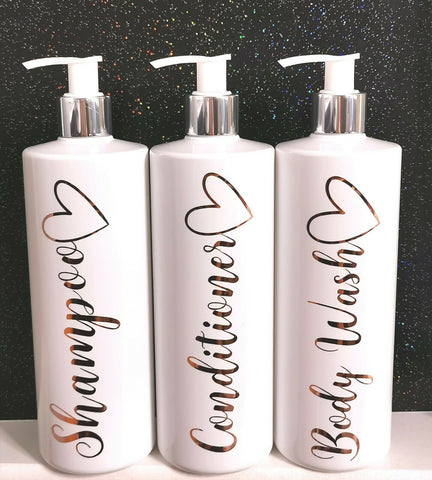 Vinyl Stickers For Bathroom Bottles - NO BOTTLES INCLUDED